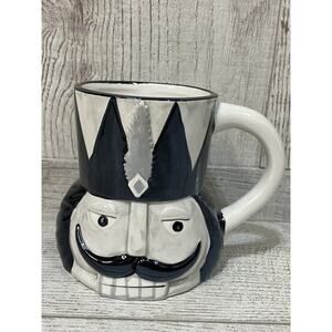 Transpac Ceramic 18oz Christmas Nutcracker Coffee Mug New Microwave Dish Safe